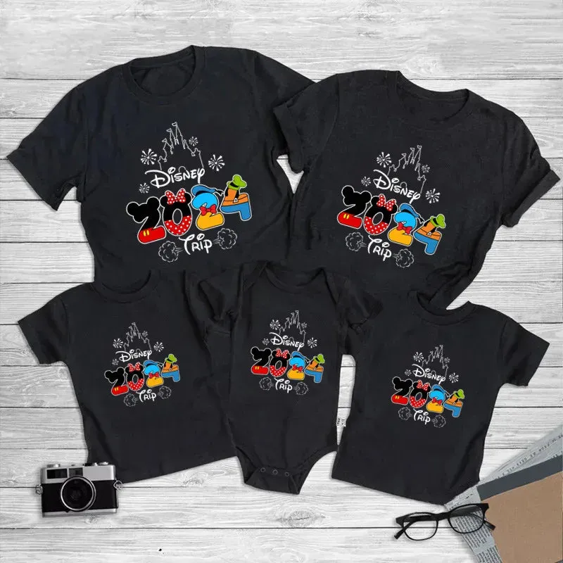 2024 Trip Family Matching T Shirt Set