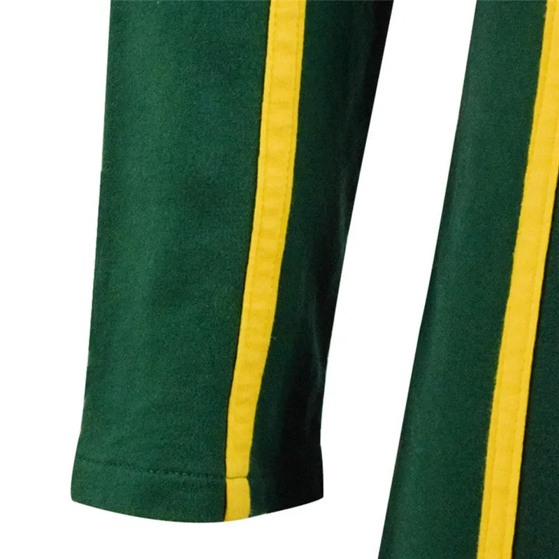 ACcosplay Kick Ass Costume Dave Lizewski Green Jumpsuit Men Cosplay Outfit