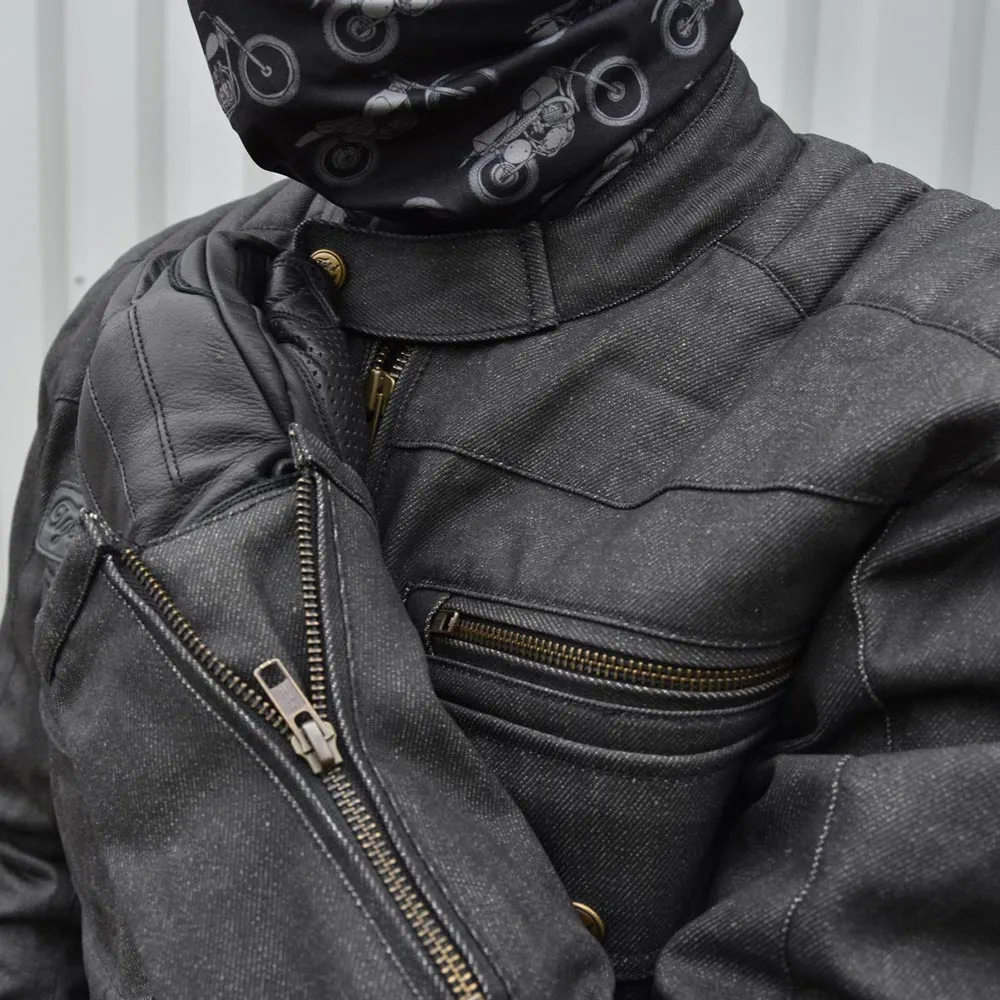 Age of Glory - Worker Waxed Cotton Jacket - Raw Denim