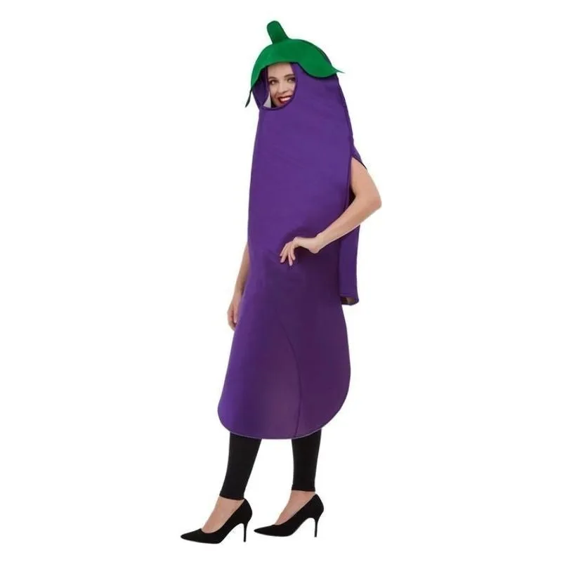 Aubergine Costume Adult Purple