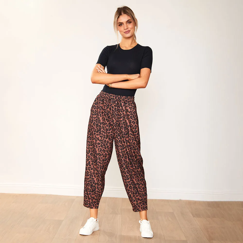 Blaire Trousers (Leopard)