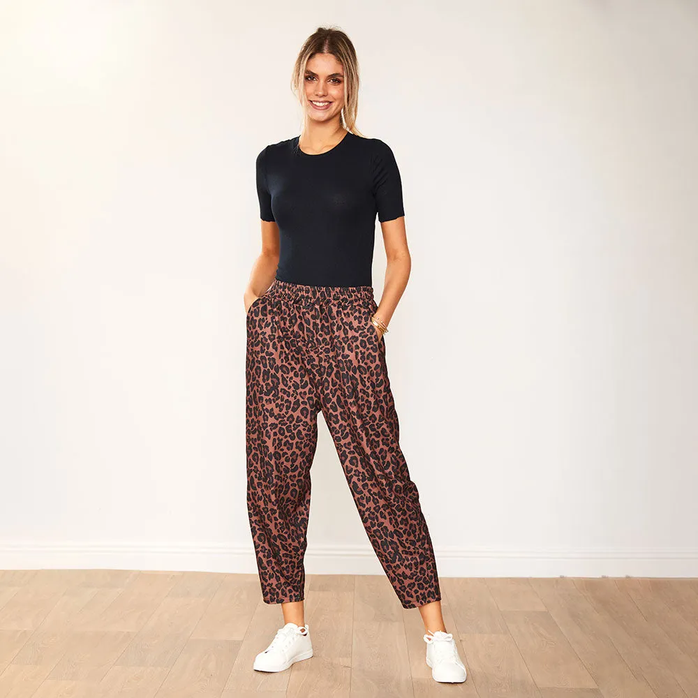 Blaire Trousers (Leopard)