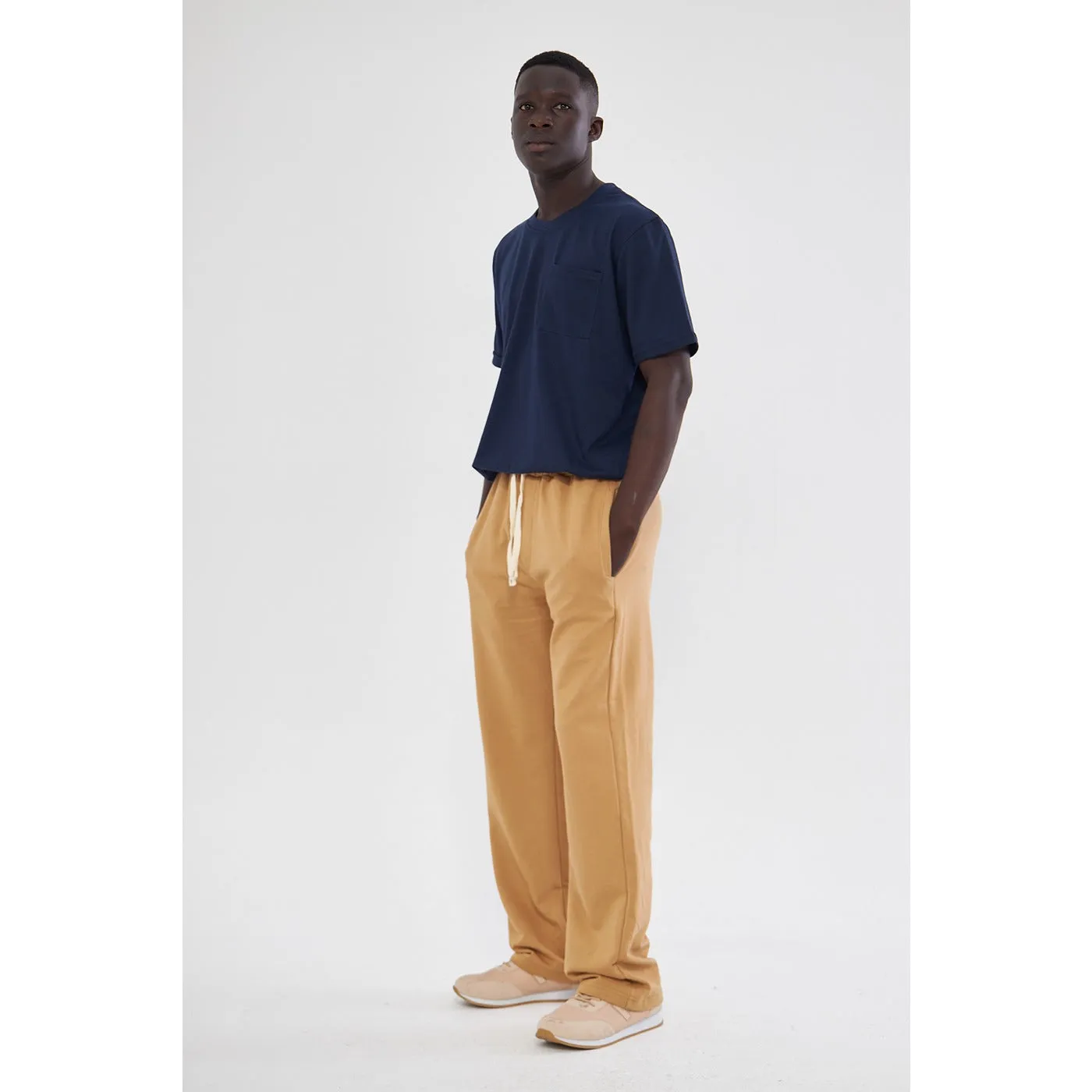 Camel Relaxed Fit Trousers