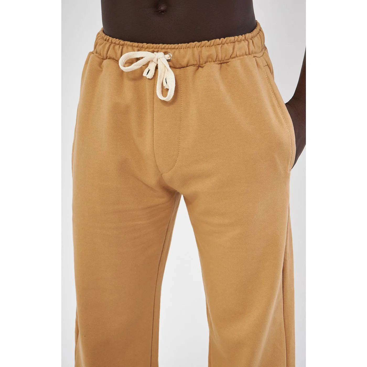 Camel Relaxed Fit Trousers