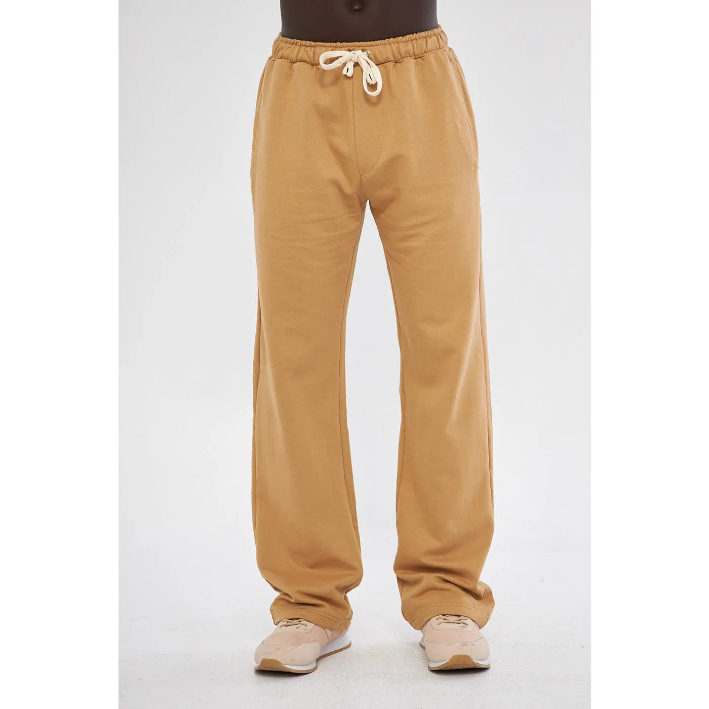 Camel Relaxed Fit Trousers