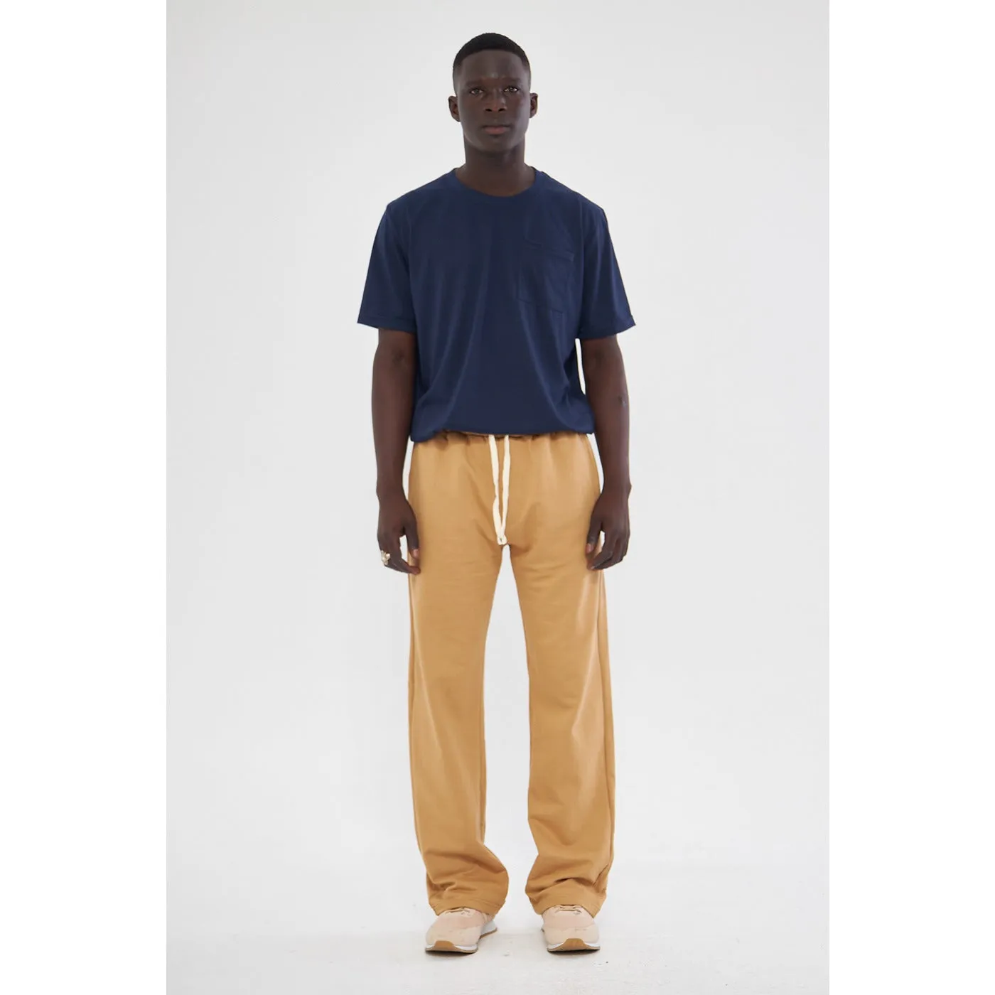 Camel Relaxed Fit Trousers