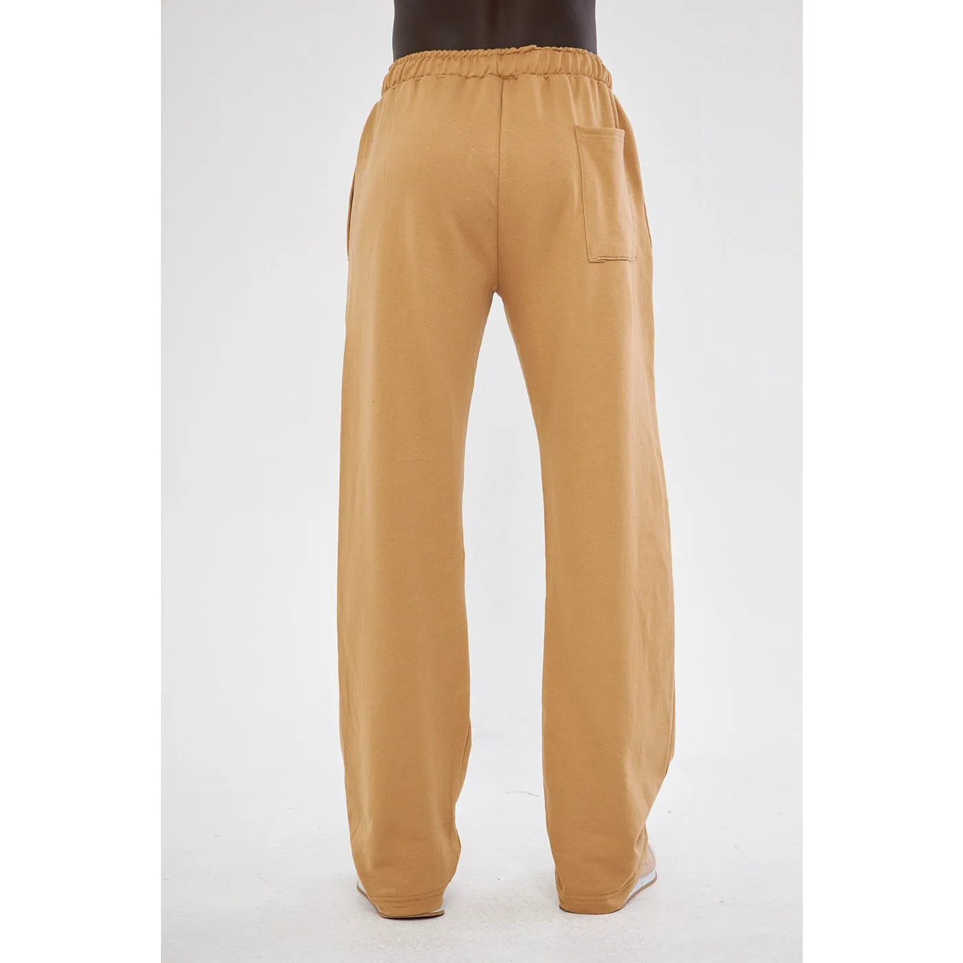 Camel Relaxed Fit Trousers