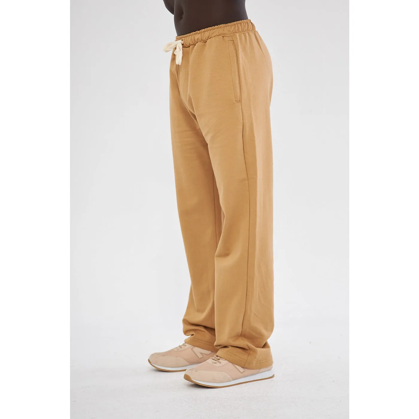 Camel Relaxed Fit Trousers