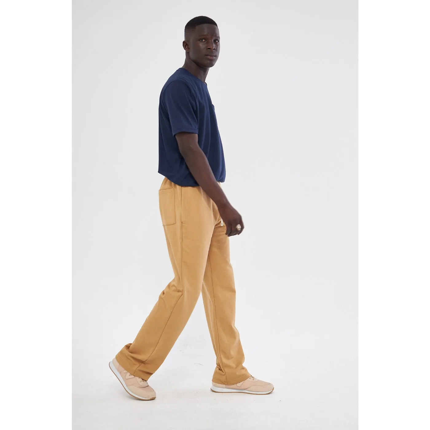 Camel Relaxed Fit Trousers