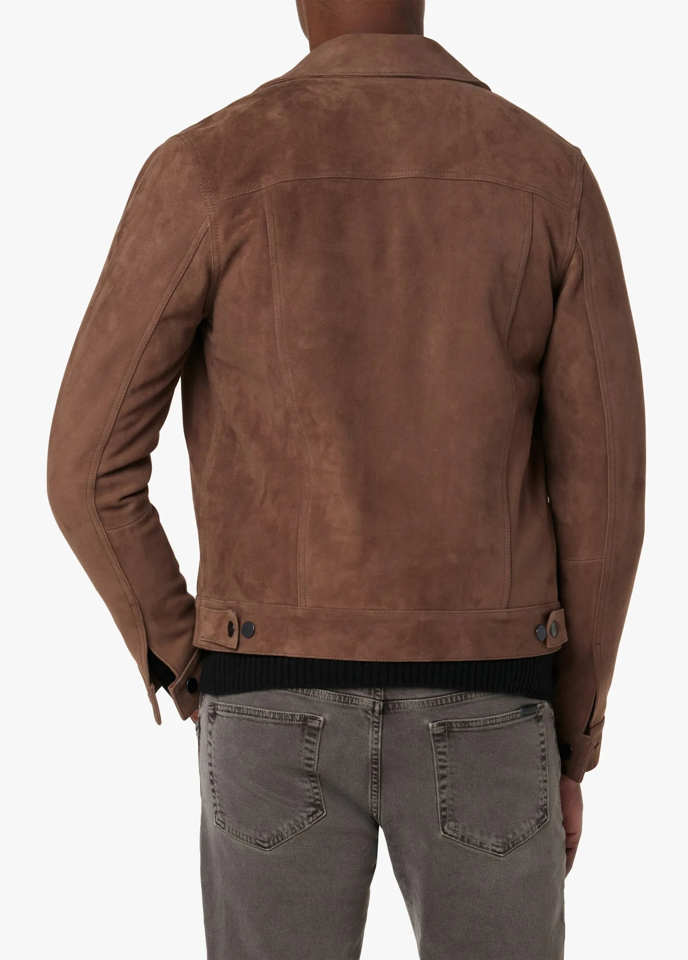 CASH SUEDE TRUCKER JACKET