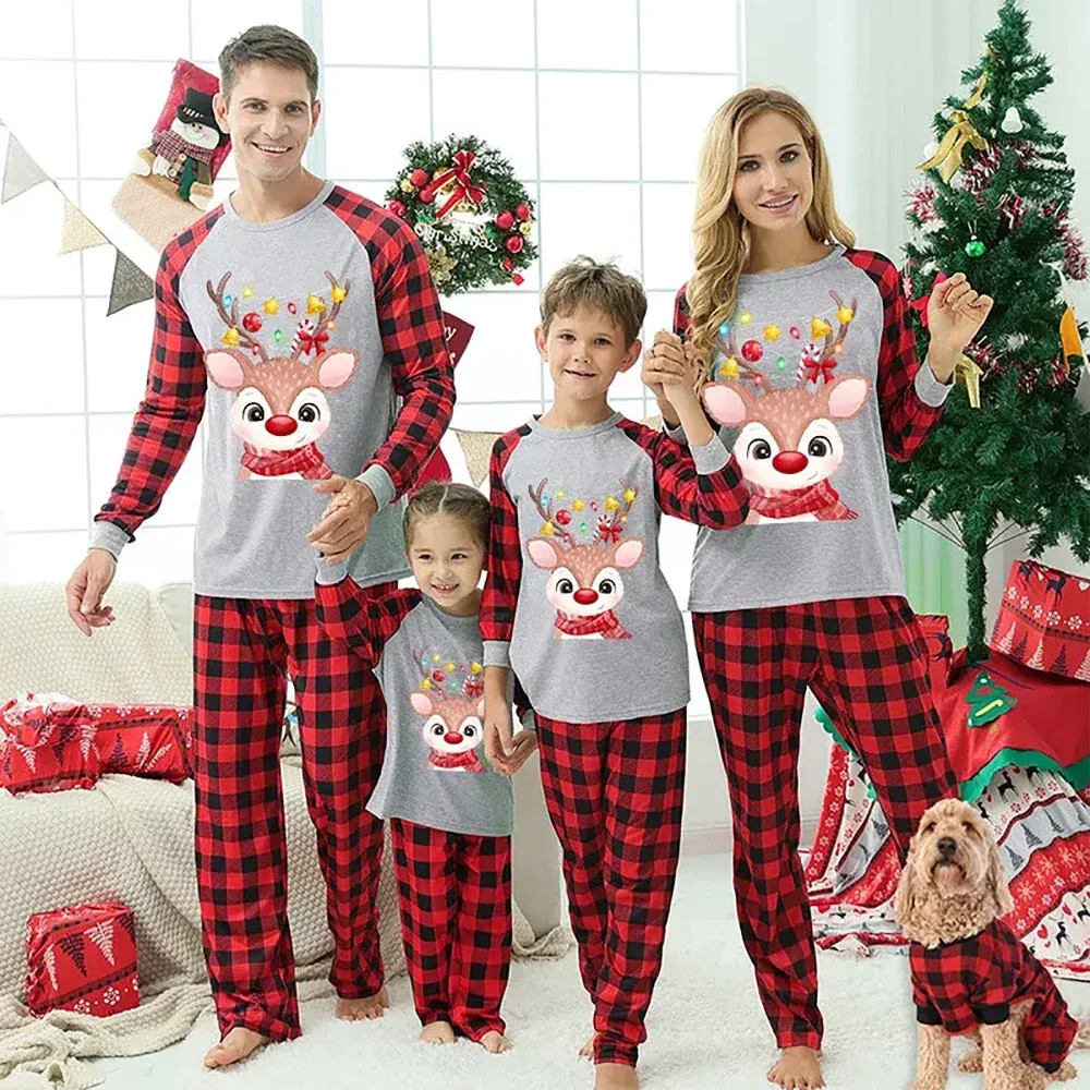 Christmas Traditional Family Pajama Set