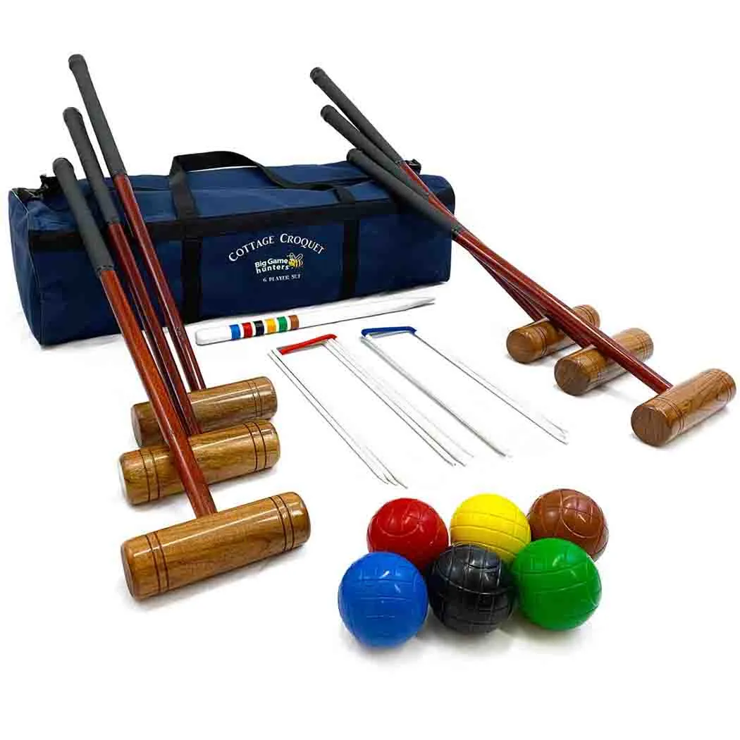 Cottage Garden Croquet Set for 6 Players