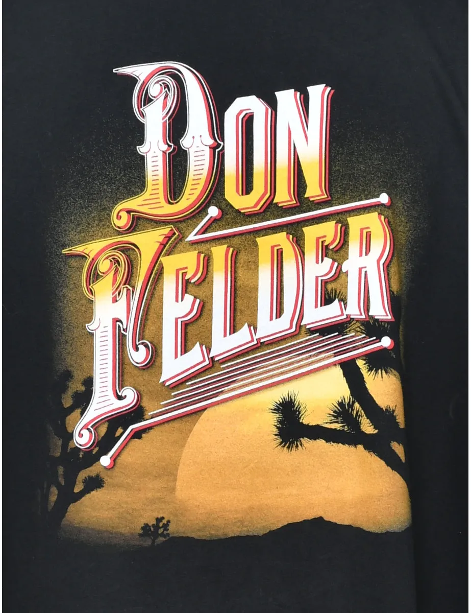 Don Felder Printed T-shirt - M