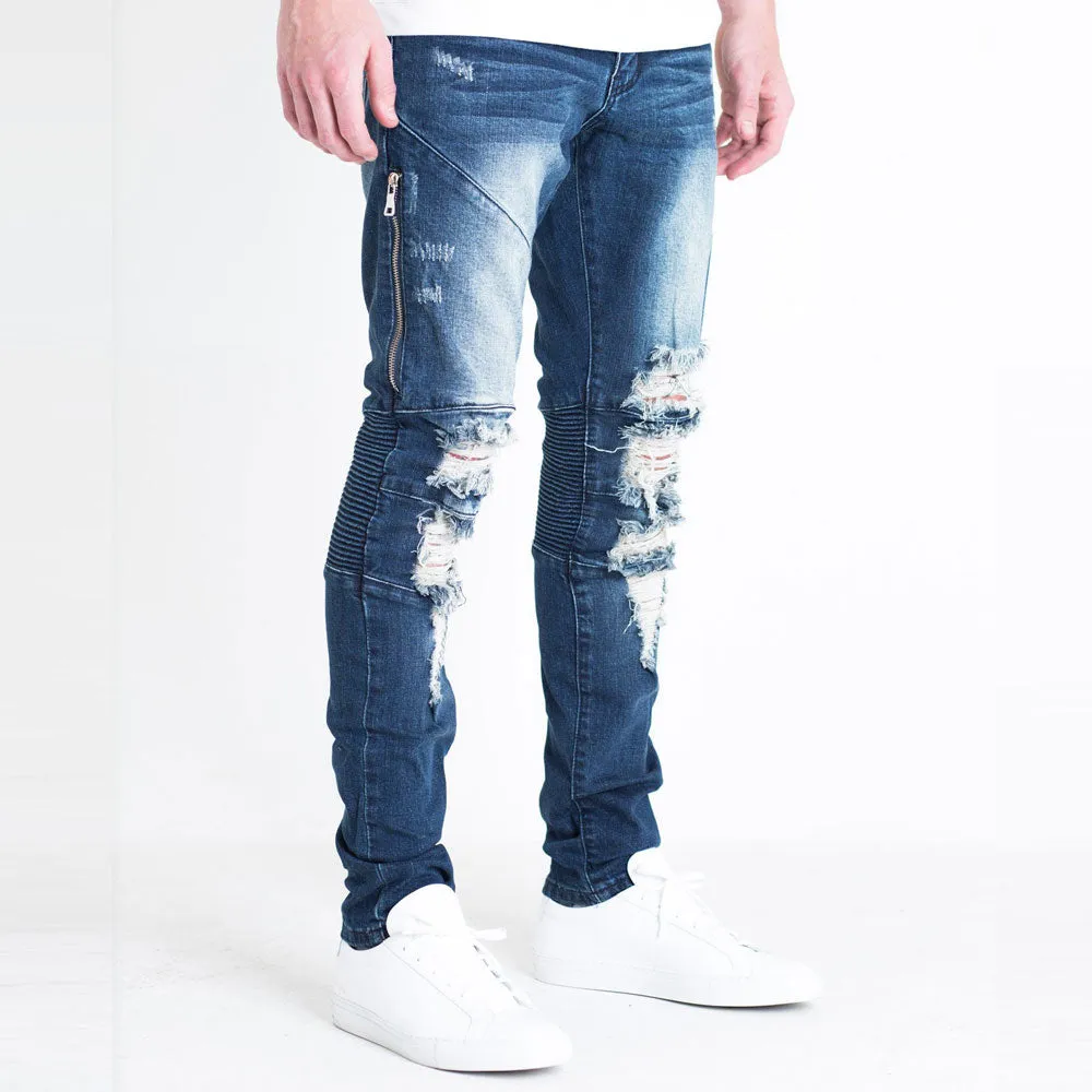 Embellish Mackenzie Ripped Denim Jeans