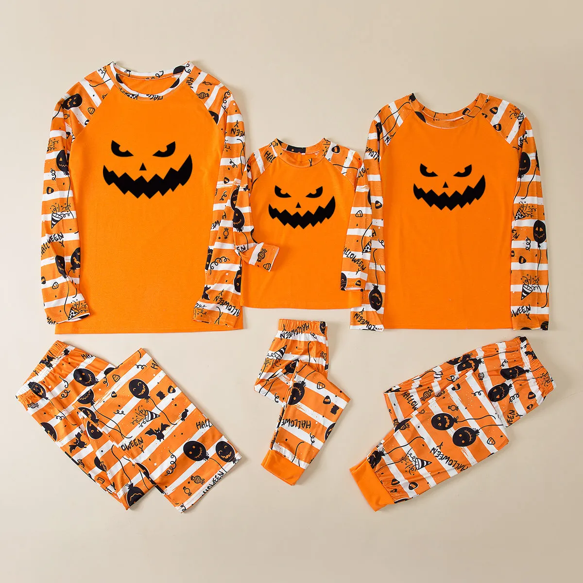 Family Matching Halloween Pajamas Set