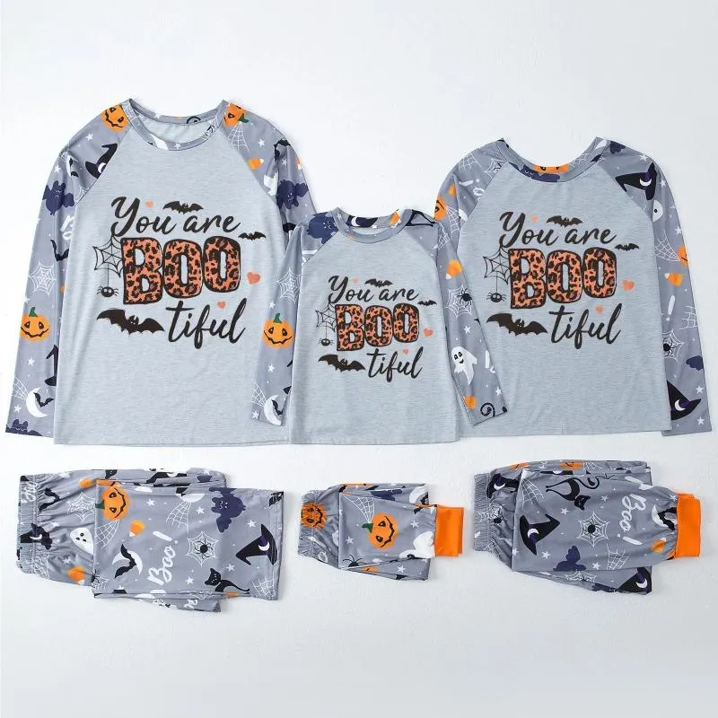 Halloween Family Matching Pajamas Set