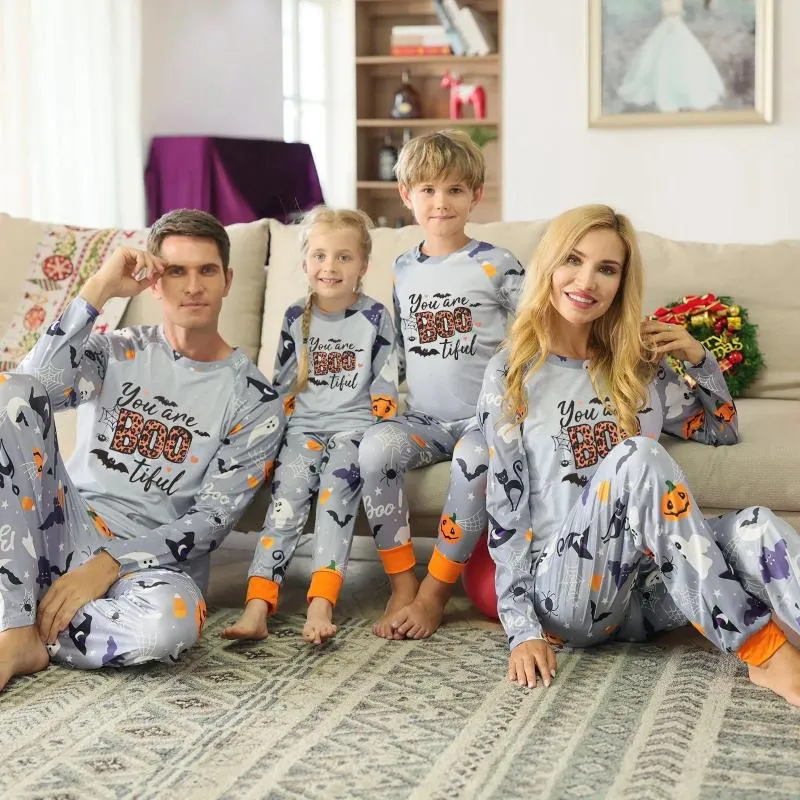 Halloween Family Matching Pajamas Set