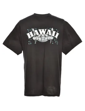 Hawaii Printed T-shirt - L