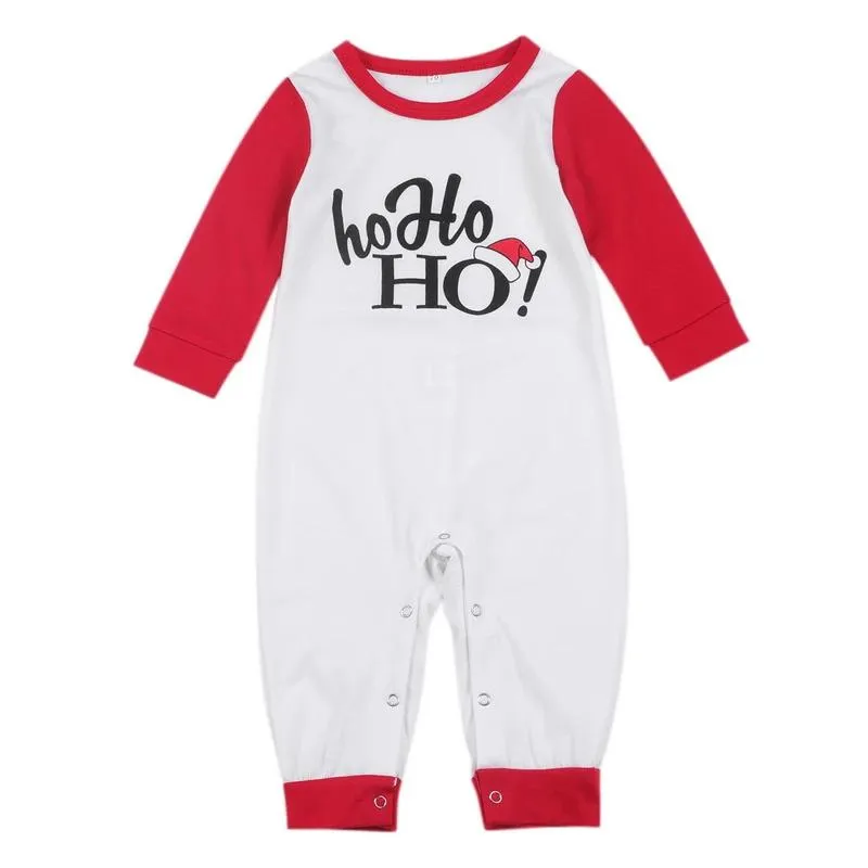 HoHo Family Christmas Pajamas Set