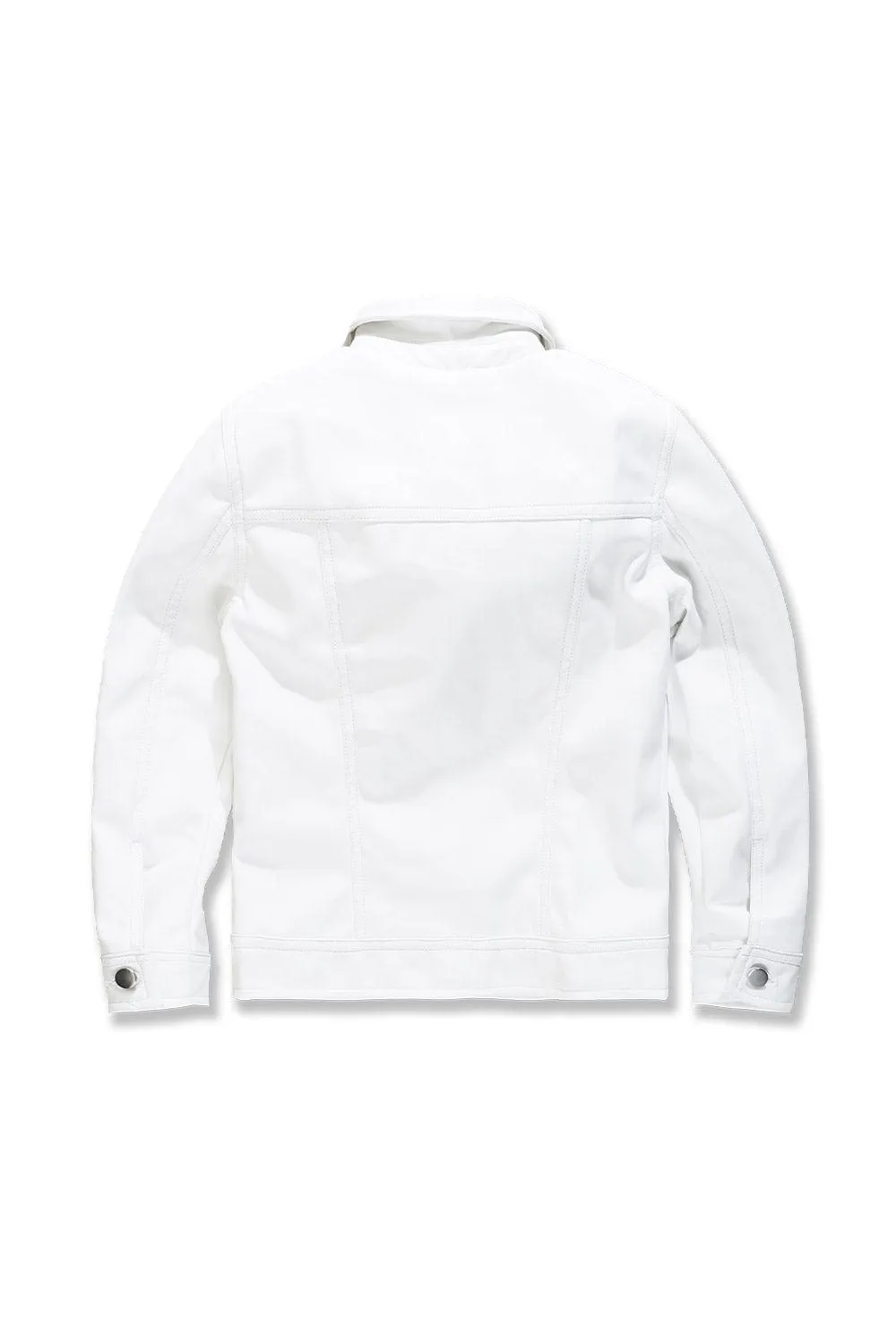 Kids Thriller Trucker Jacket (White)