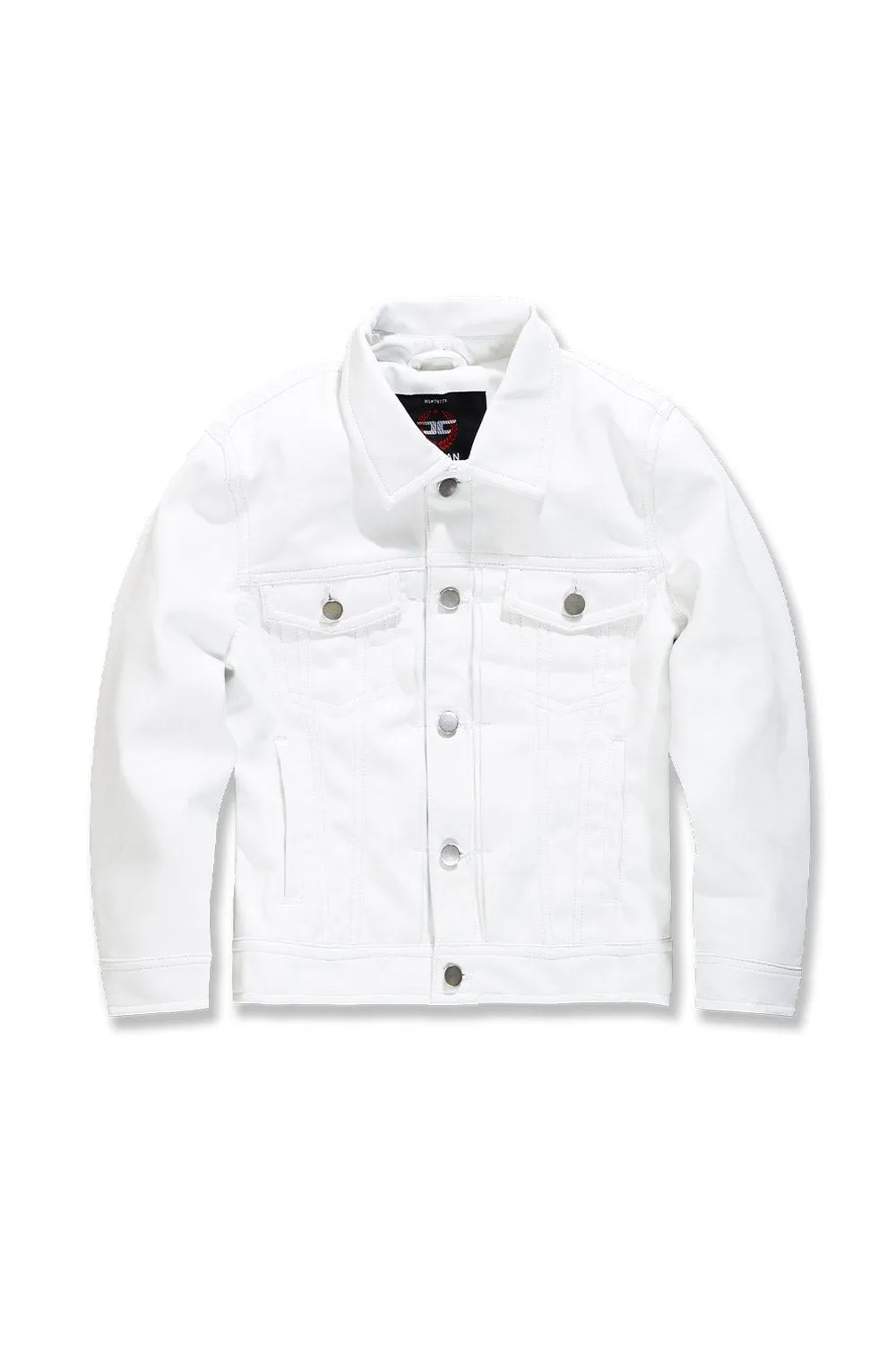 Kids Thriller Trucker Jacket (White)