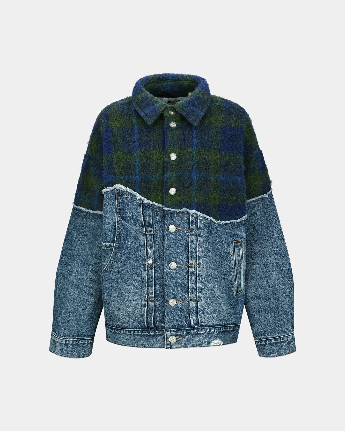 LEVIS X ADSB SPLICED TRUCKER awa670u(INDIGO/GREEN)