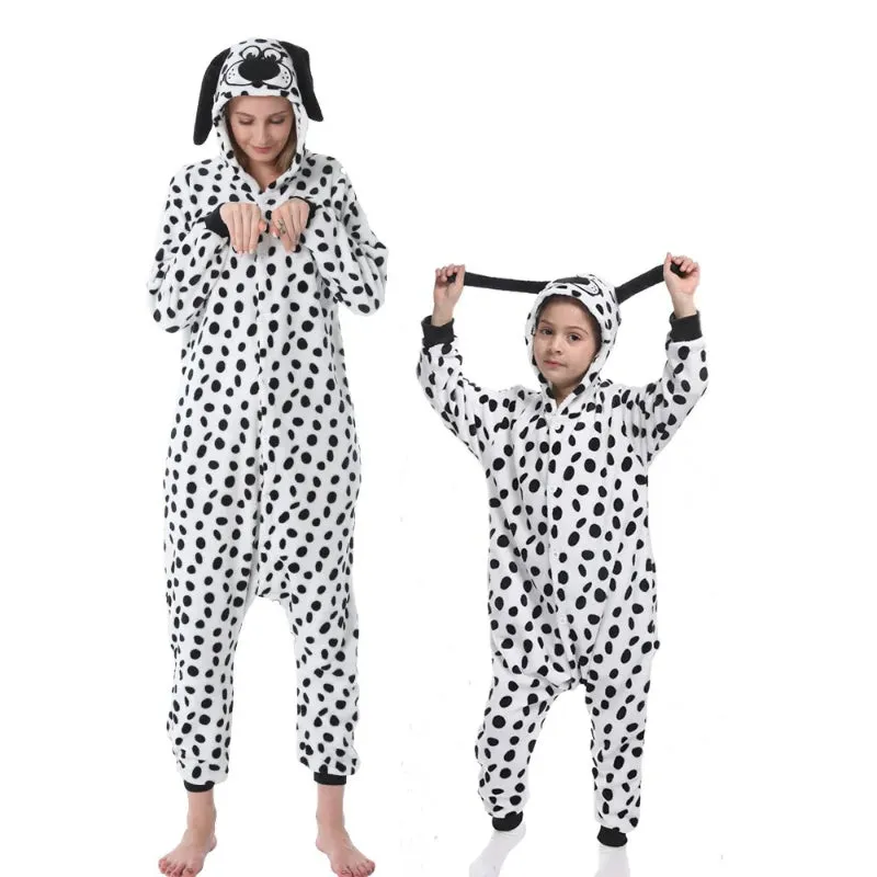 Matching Mother Daughter Christmas Family Onesies Set