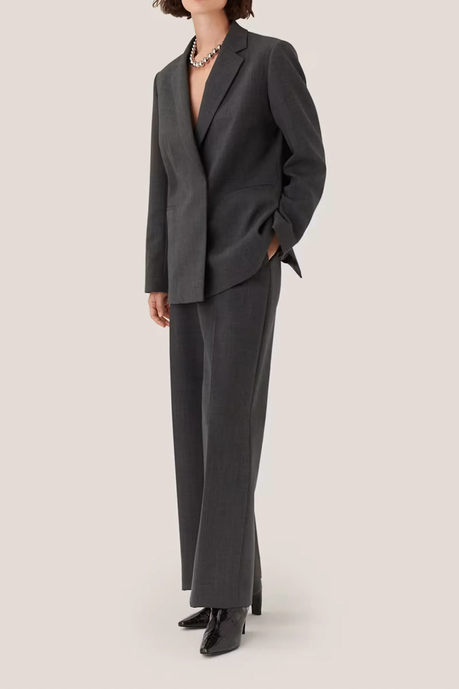 Natalie Wool Blend Blazer & Natalie Wool Blend Trouser