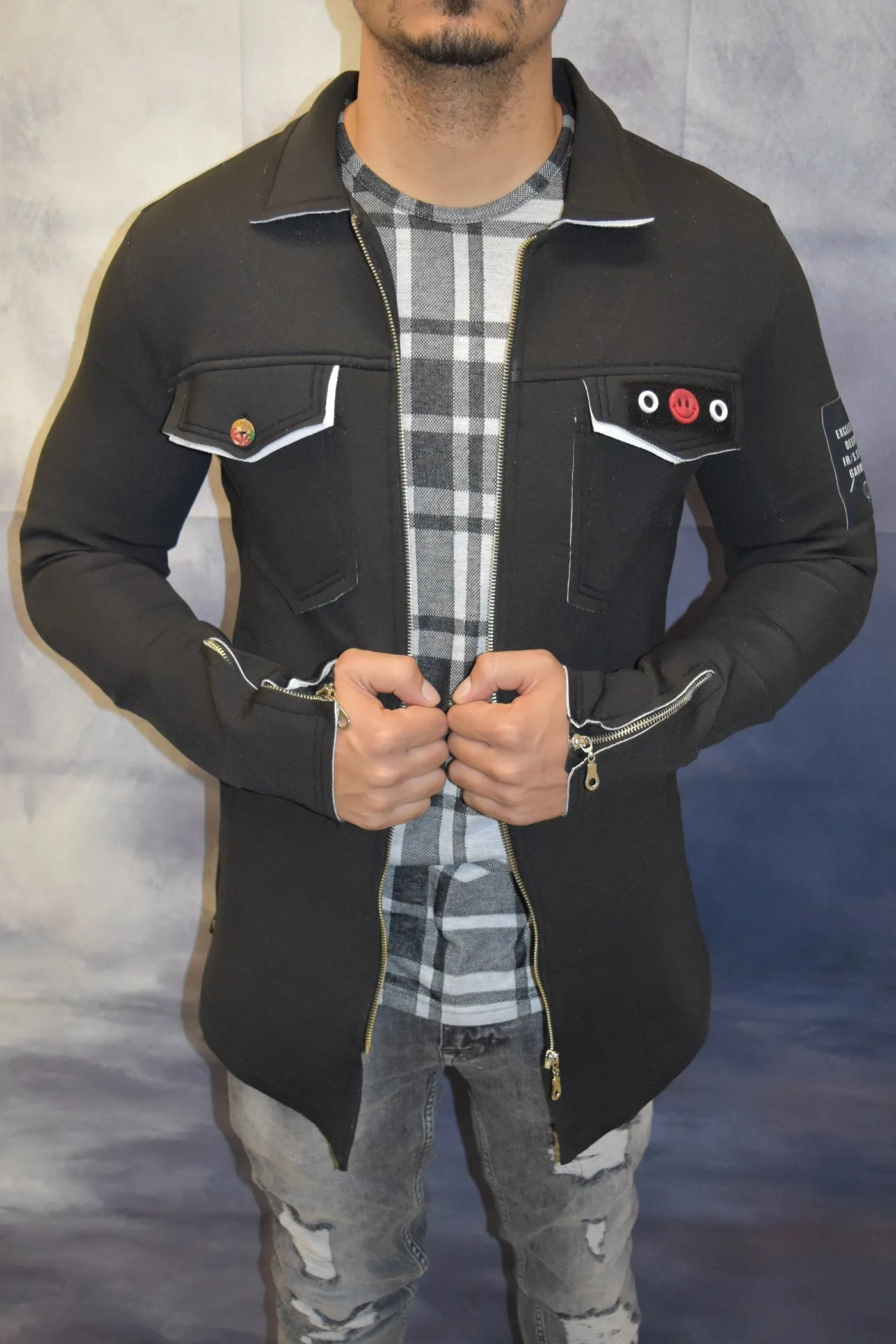 Pixel Jacket - Black  OS0008A