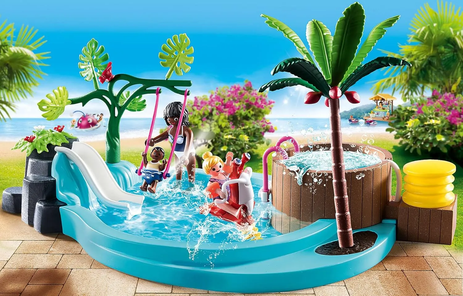 Playmobil Children's Pool with Slide