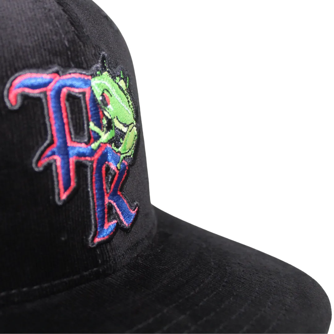 Puerto Rico Corduroy Hat - Black