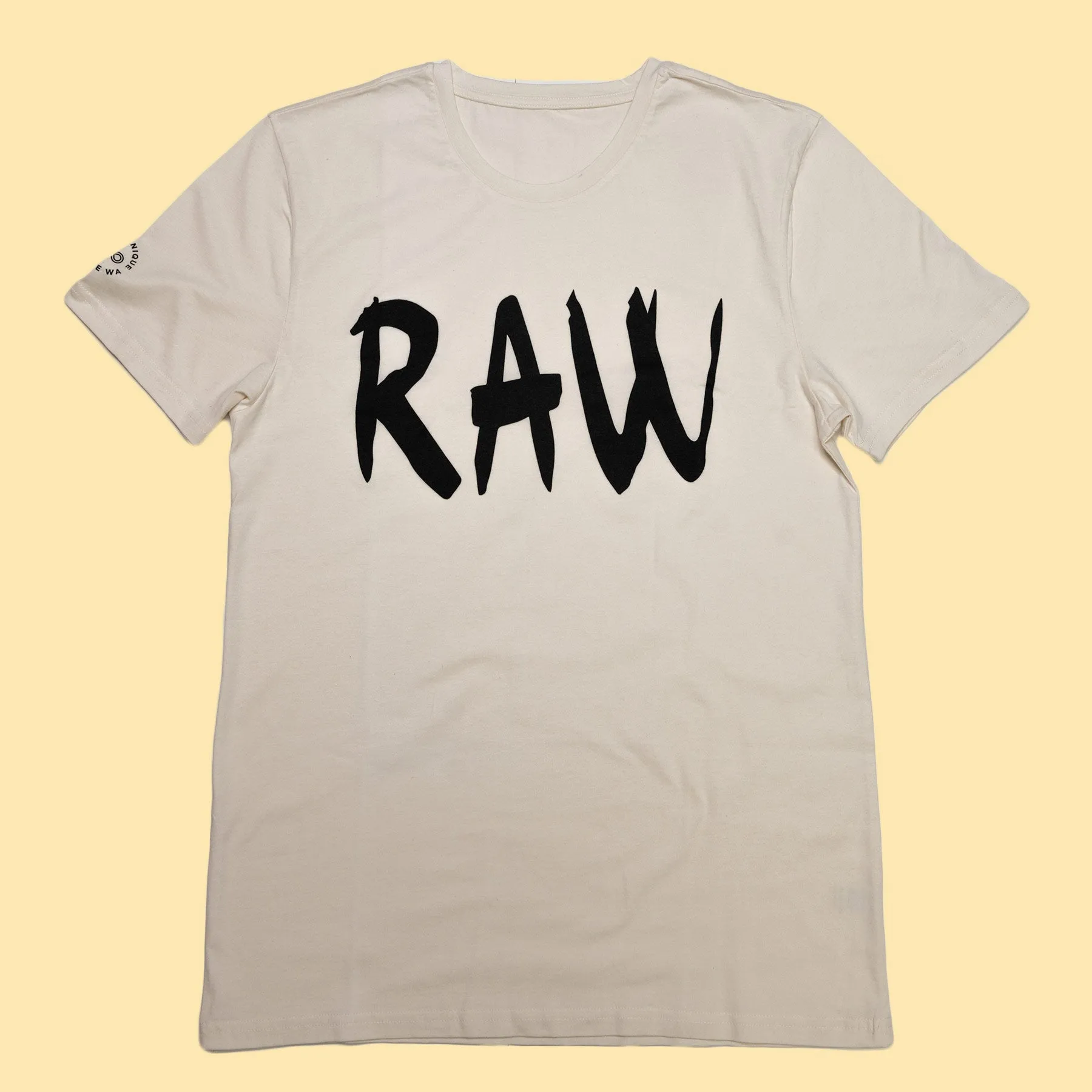 PUREVALLEY 100% Organic Prima Cotton T-Shirt (Unisex) - RAW