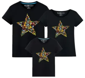 Shop Animal Five-pointed Star T-shirt Set | Fashion Address