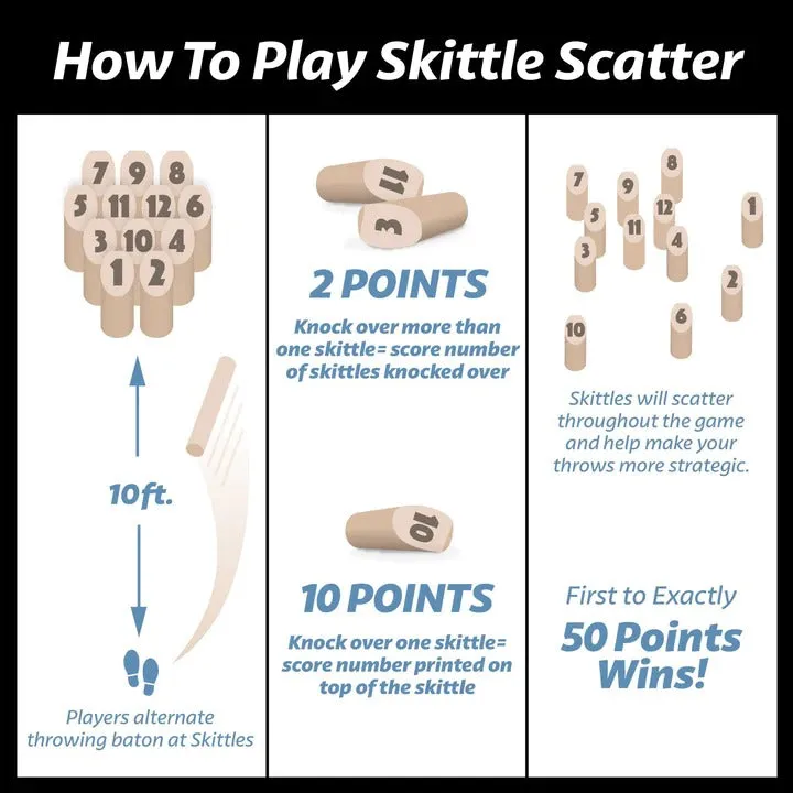 Skittle Scatter Toss Game Set