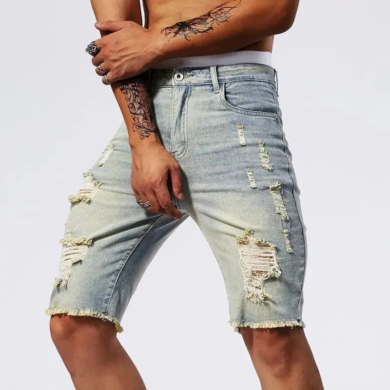 Slim Fit Denim jean Shorts