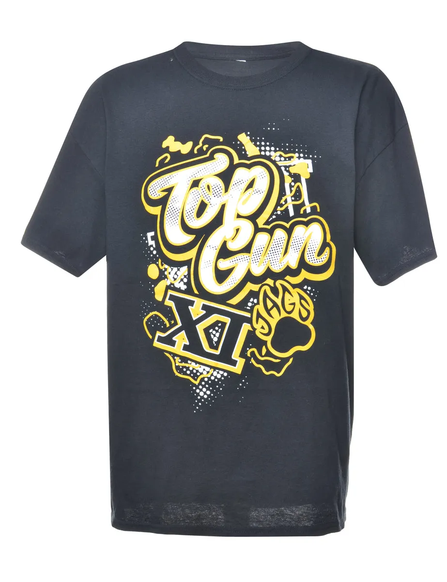 Top Gun Printed T-shirt - XL