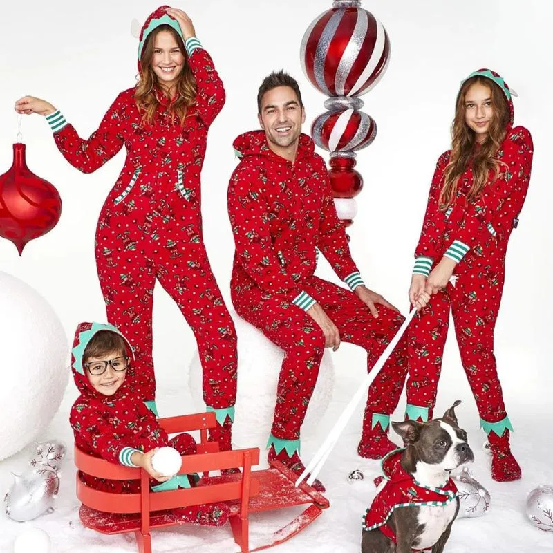 Xmas Pajamas Set Family Matching